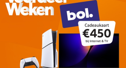 Gratis €450,- Bol.com cadeaukaart bij Ziggo